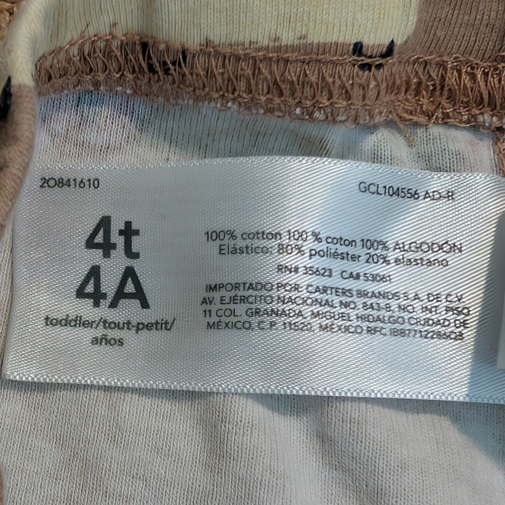 Carter's Toddler Boys Trucks Construction Patterned Pajama Set - Picture 4 of 11